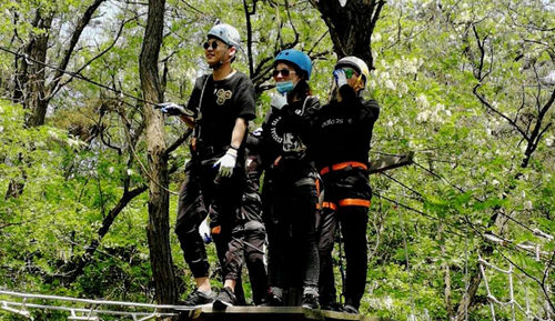 烟台智联网络公司朱雀山拓展