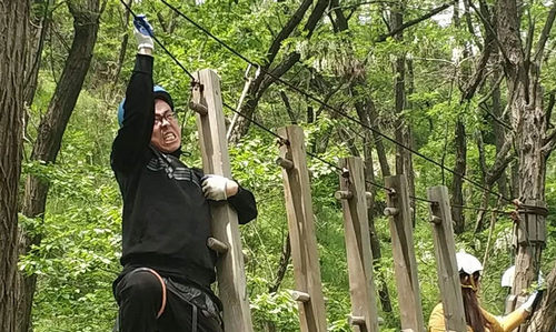 烟台智联网络朱雀山活动